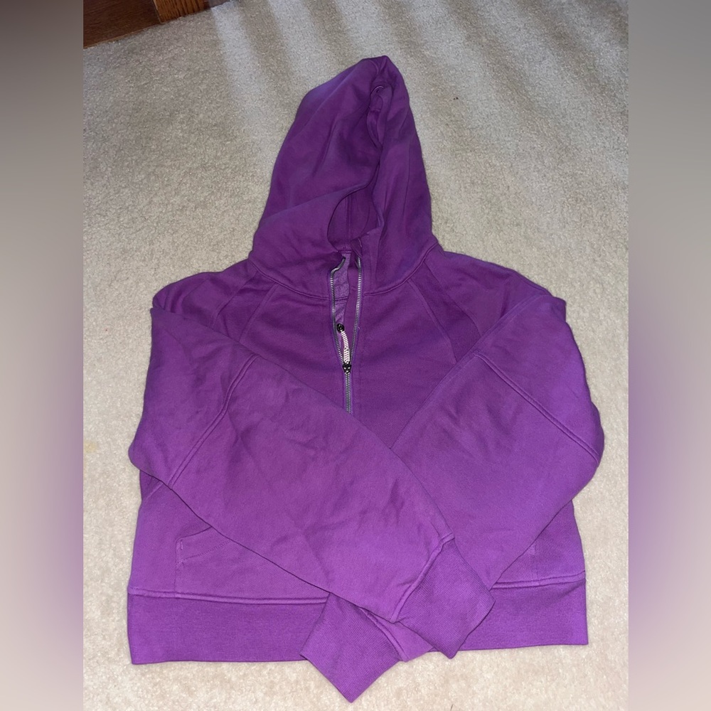 Lululemon cropped scuba hoodie